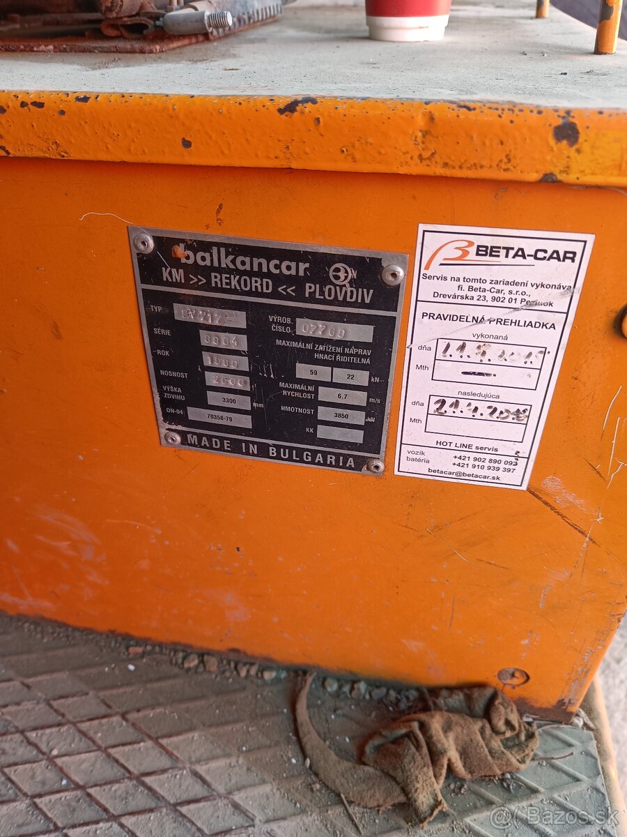 Vysokozdvižný vozík Balkancar - 3