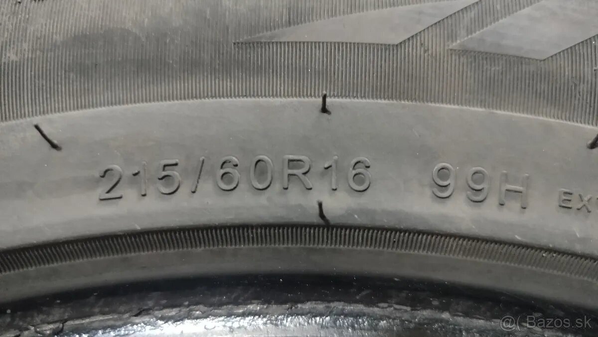 Celoročná pneumatika 4ks 215/60 R16 99H Sailun 4Season - 3