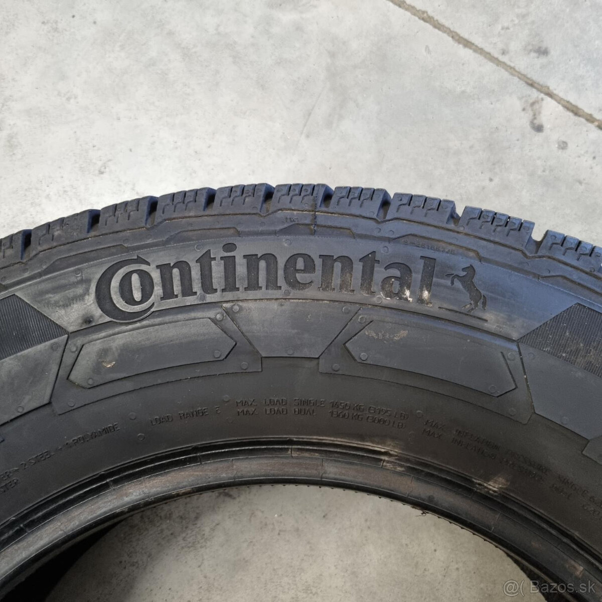 Letné dodávkové pneumatiky 235/65 R16C CONTINENTAL - 3