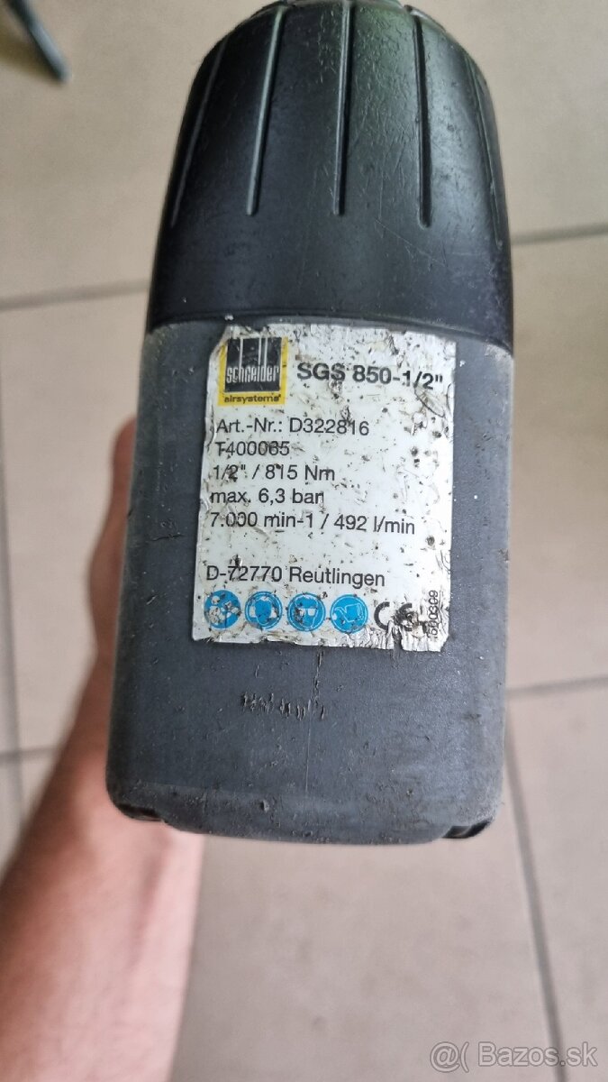 pneumatický rázový utahovák Schneider SGS 850 1/2 - 3