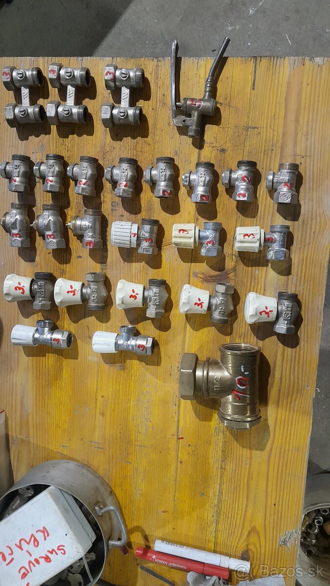 Radiátorov ventily - 3