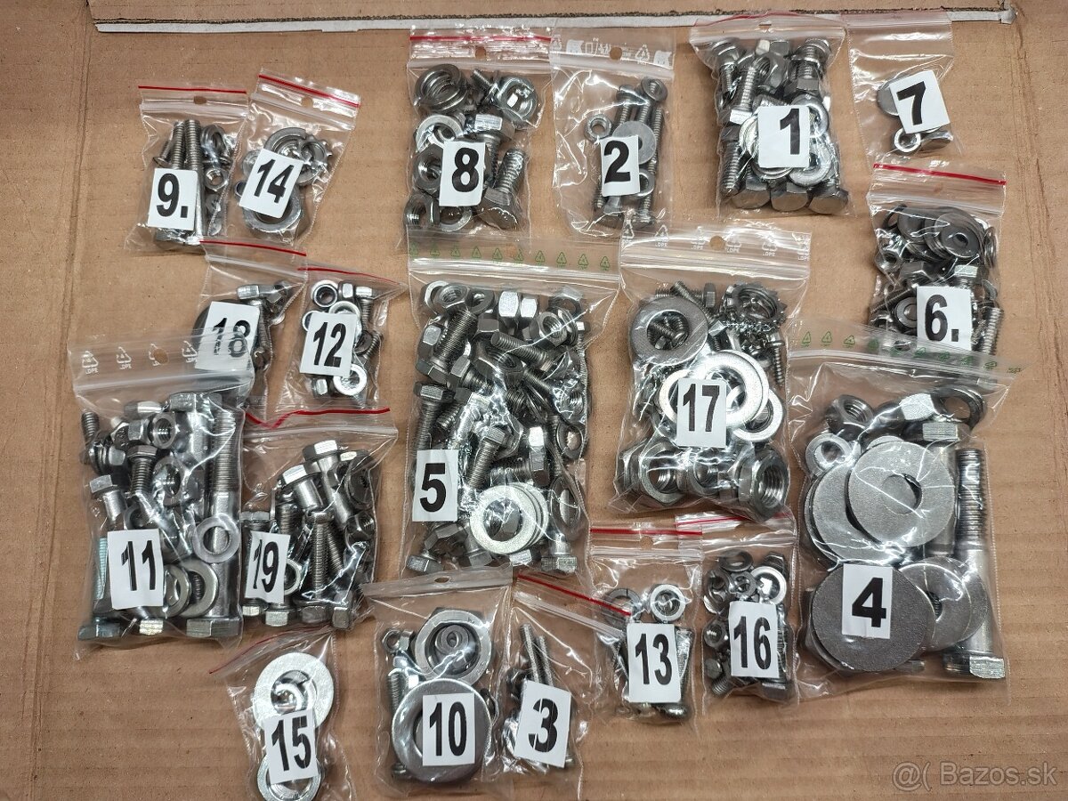 Sada skrutiek Jawa 175, 250, 350 , Pionýr, Mustang , Simson - 3