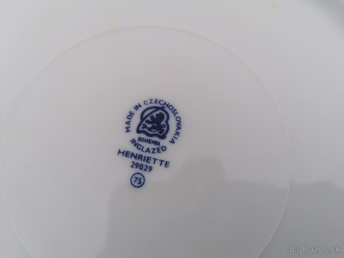 Predám porcelánový tanier cibuľový vzor - 3