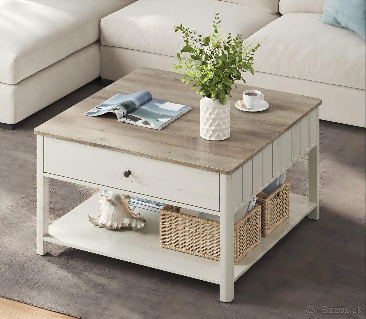 VASAGLE konferenčný stolík, nový - 3