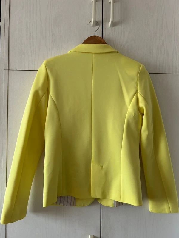 Dámske žlté sako - 3