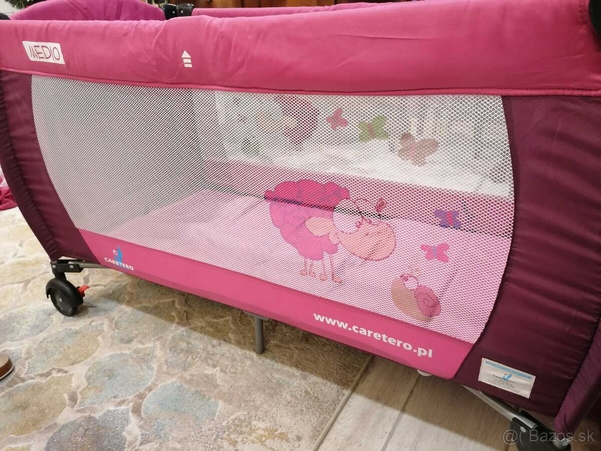 Obyčajná a prenosná postieľka - 3