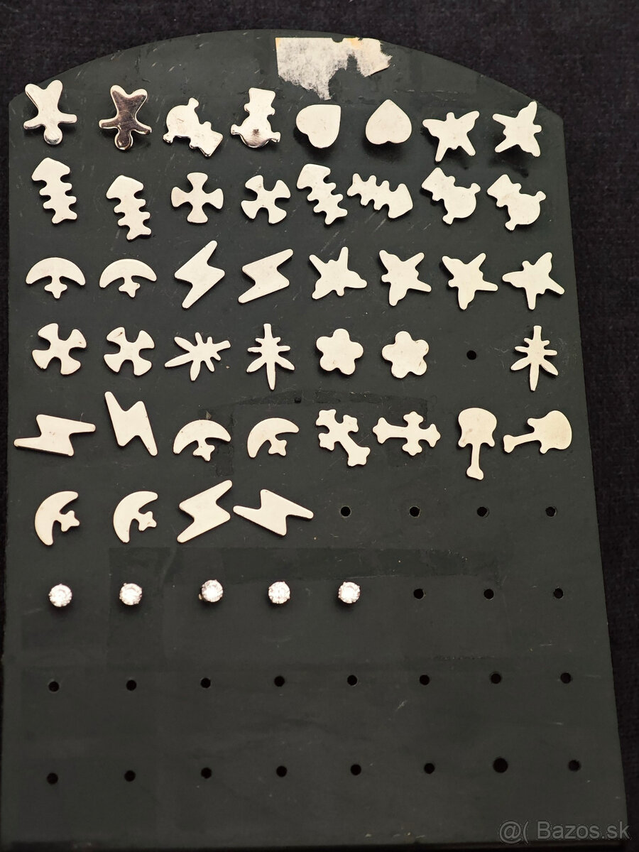 Náušnice bižutéria - 3