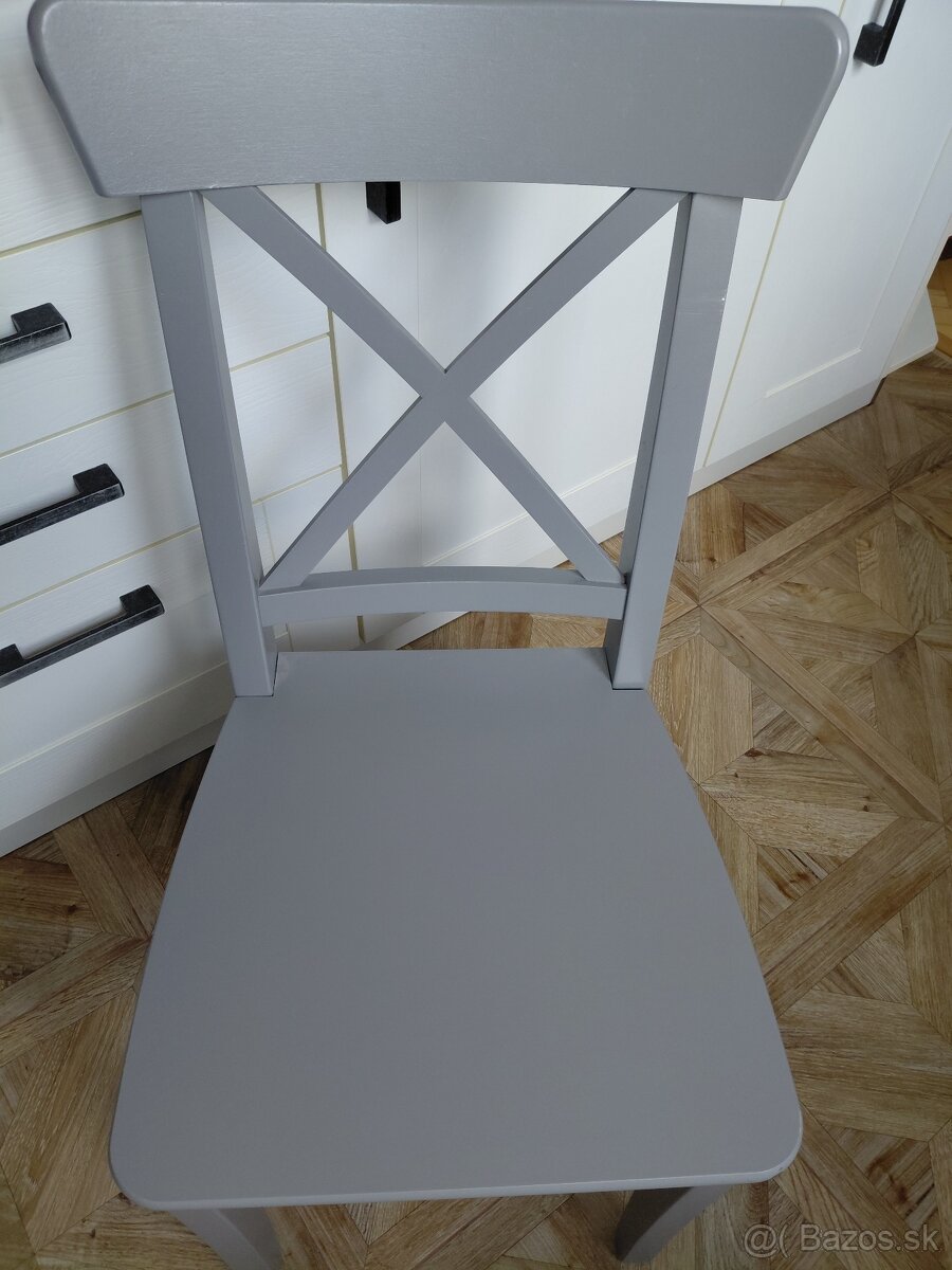 Masivne drevene stolicky Ikea - 3