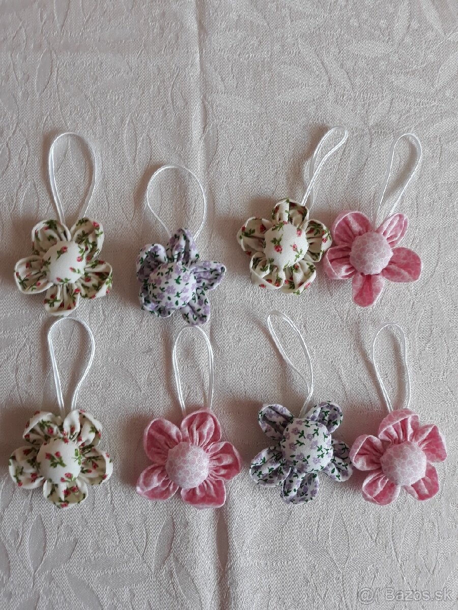 Vtáčiky a iné dekorácie z látky - 3