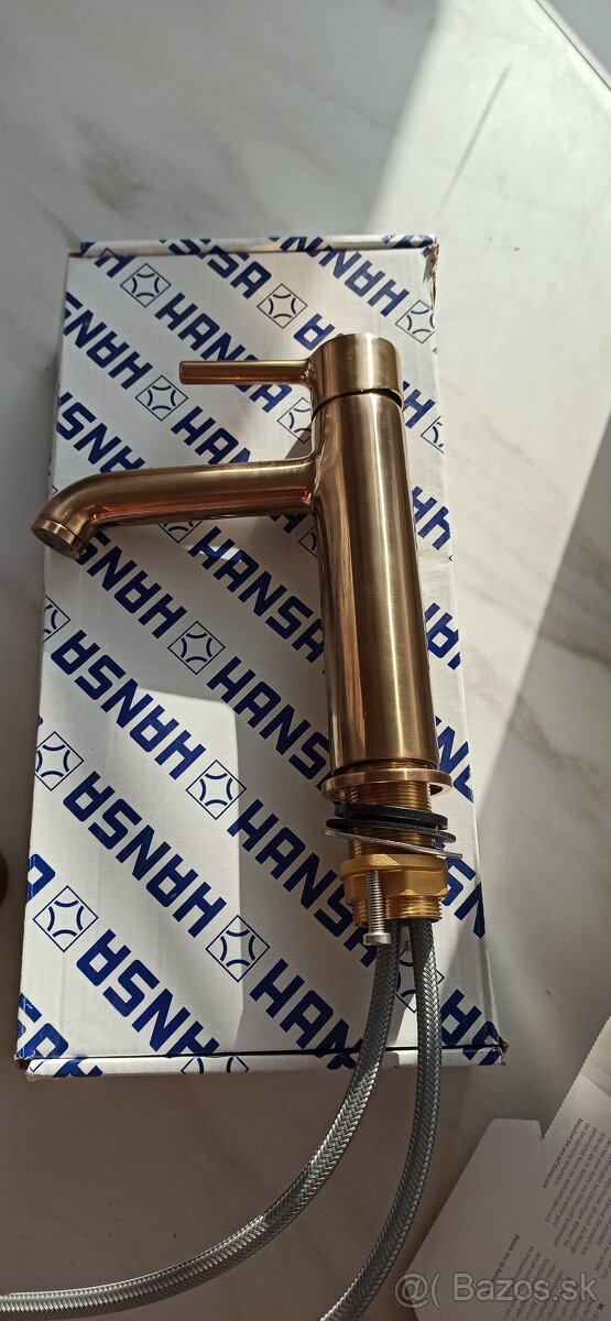 Predám umývadlovú a vaňové bronzové batérie Hansa a Grohe - 3