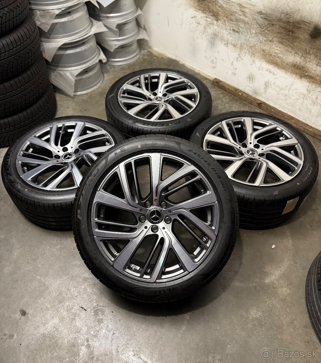 Nepoužitá letná sada R19 Mercedes Benz E Class W214 S214 - 3