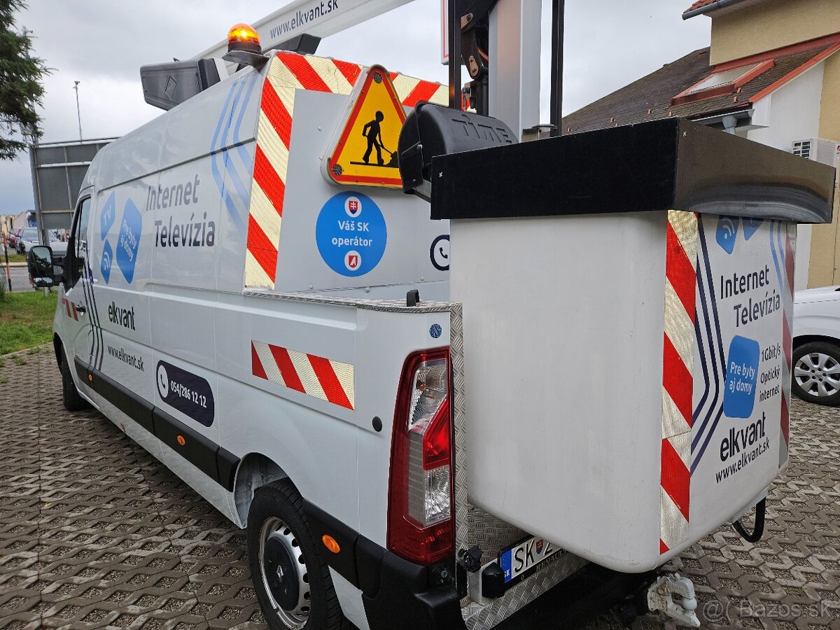 Plošina Renault Master - kôš pre 2 osoby 200kg - 3