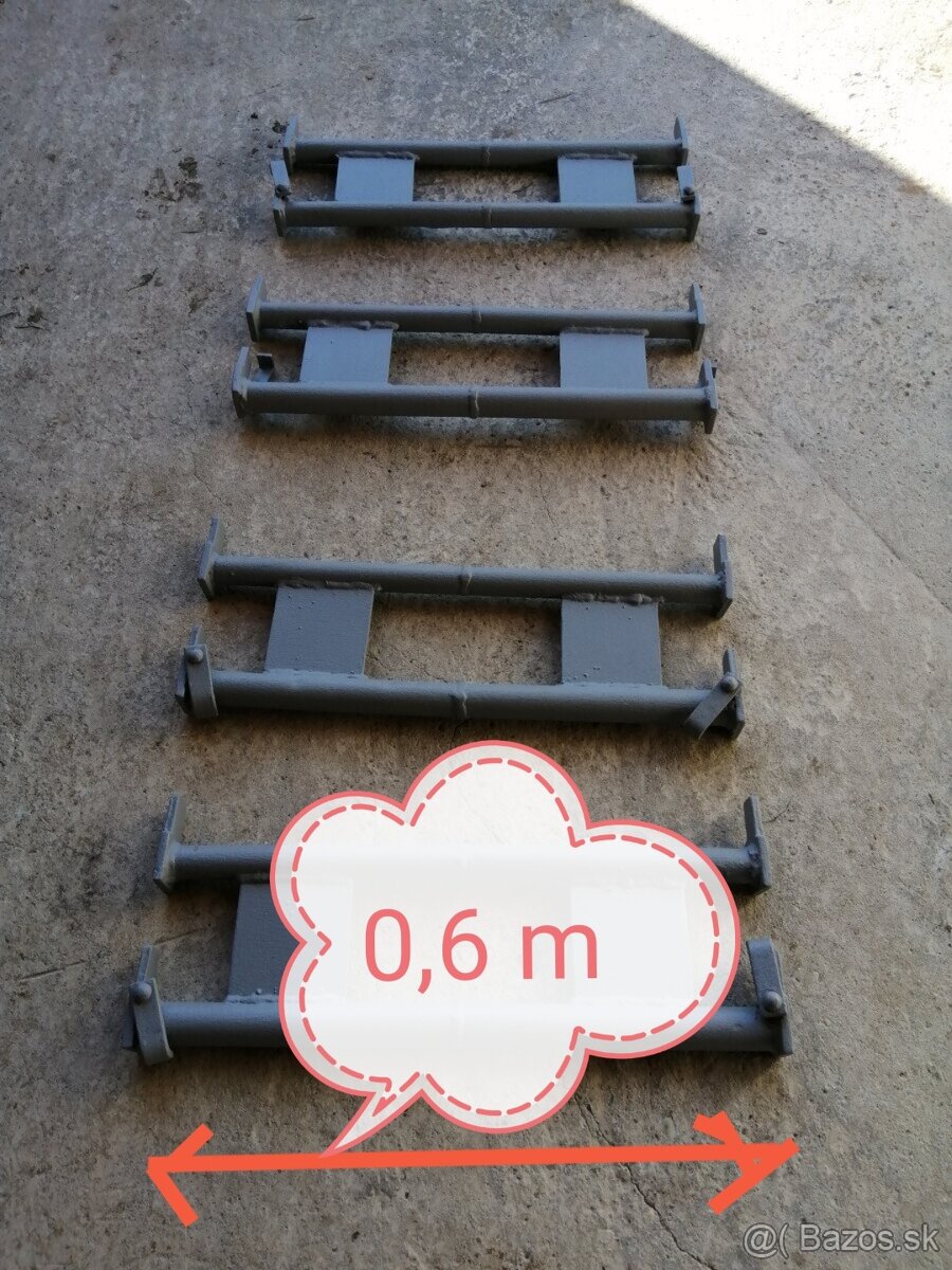 Pojazdne haky lešenie VOĽNÉ - 3