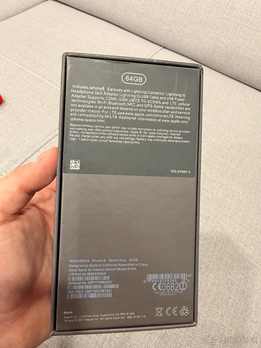 iPhone 8, 64GB Space Gray - 3