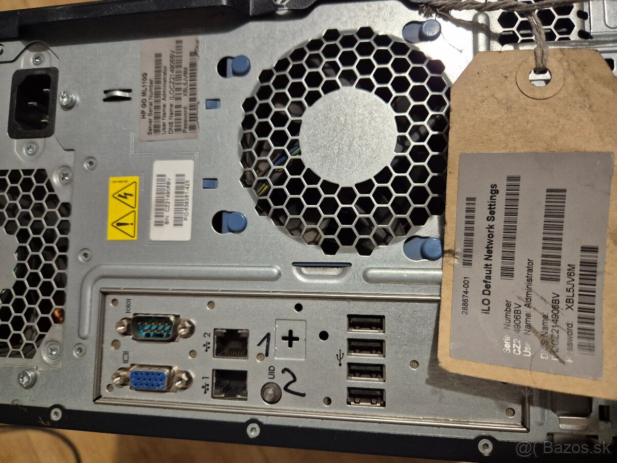 Hp ProLiant ML110 G7 - 3