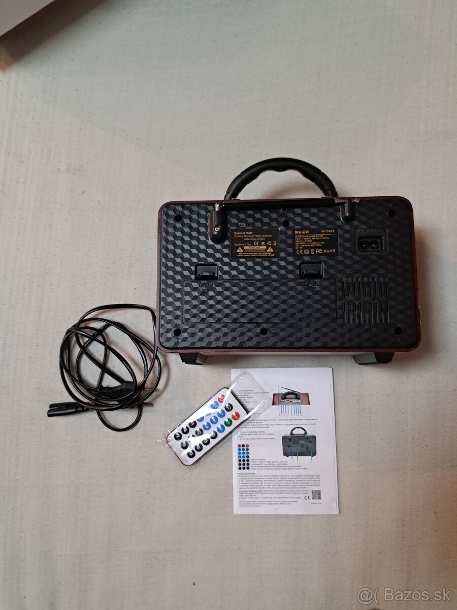 Bluetooth retro style rádio - 3