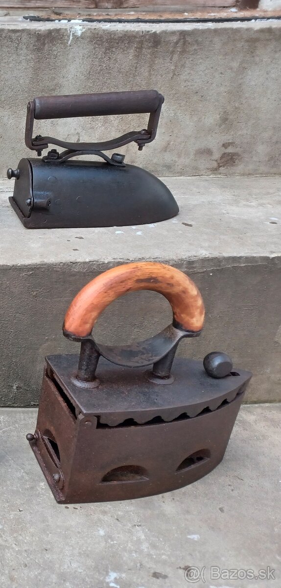 Staré žehličky - 3