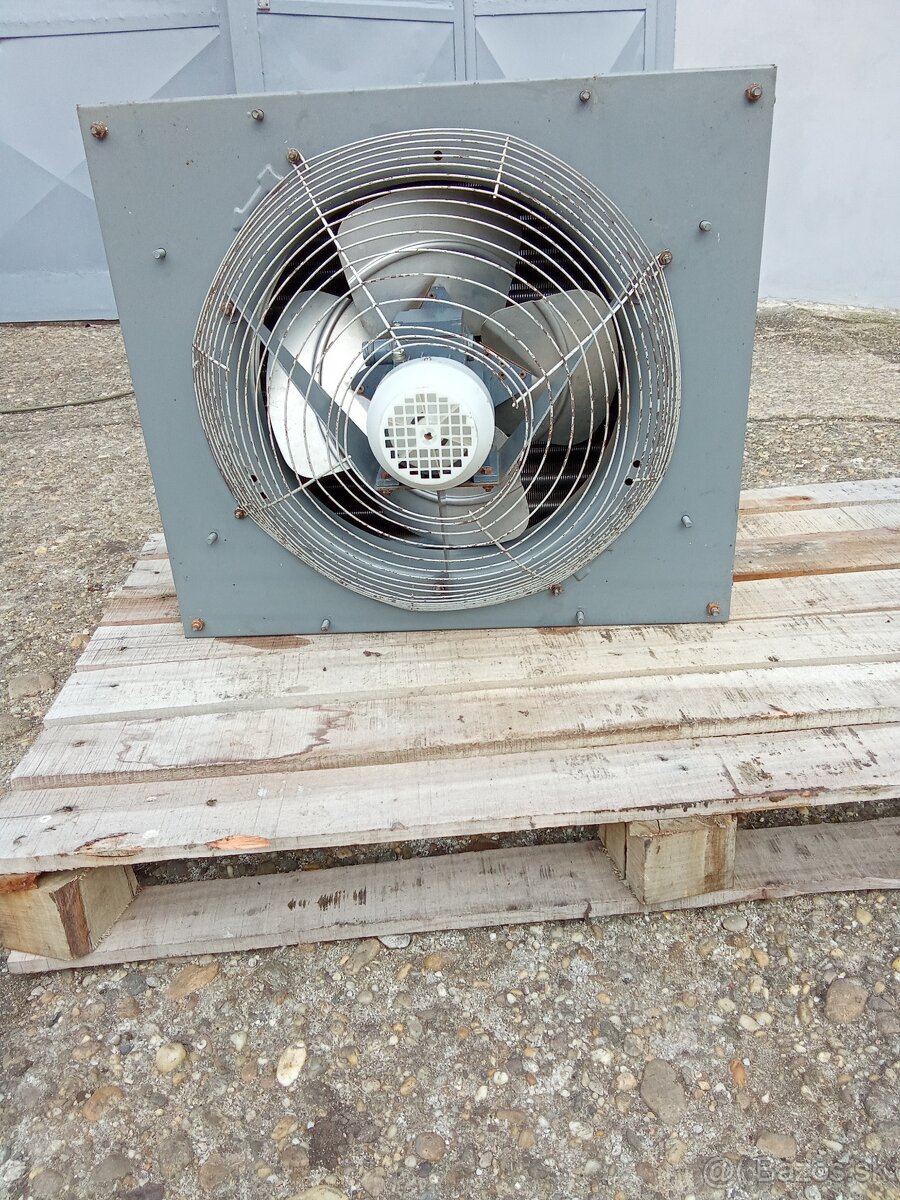 Vodný teplovzdušný ventilátor - 3