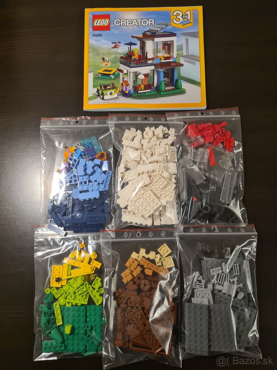 LEGO Creator 3v1 - 31068 Moderný dom - 3