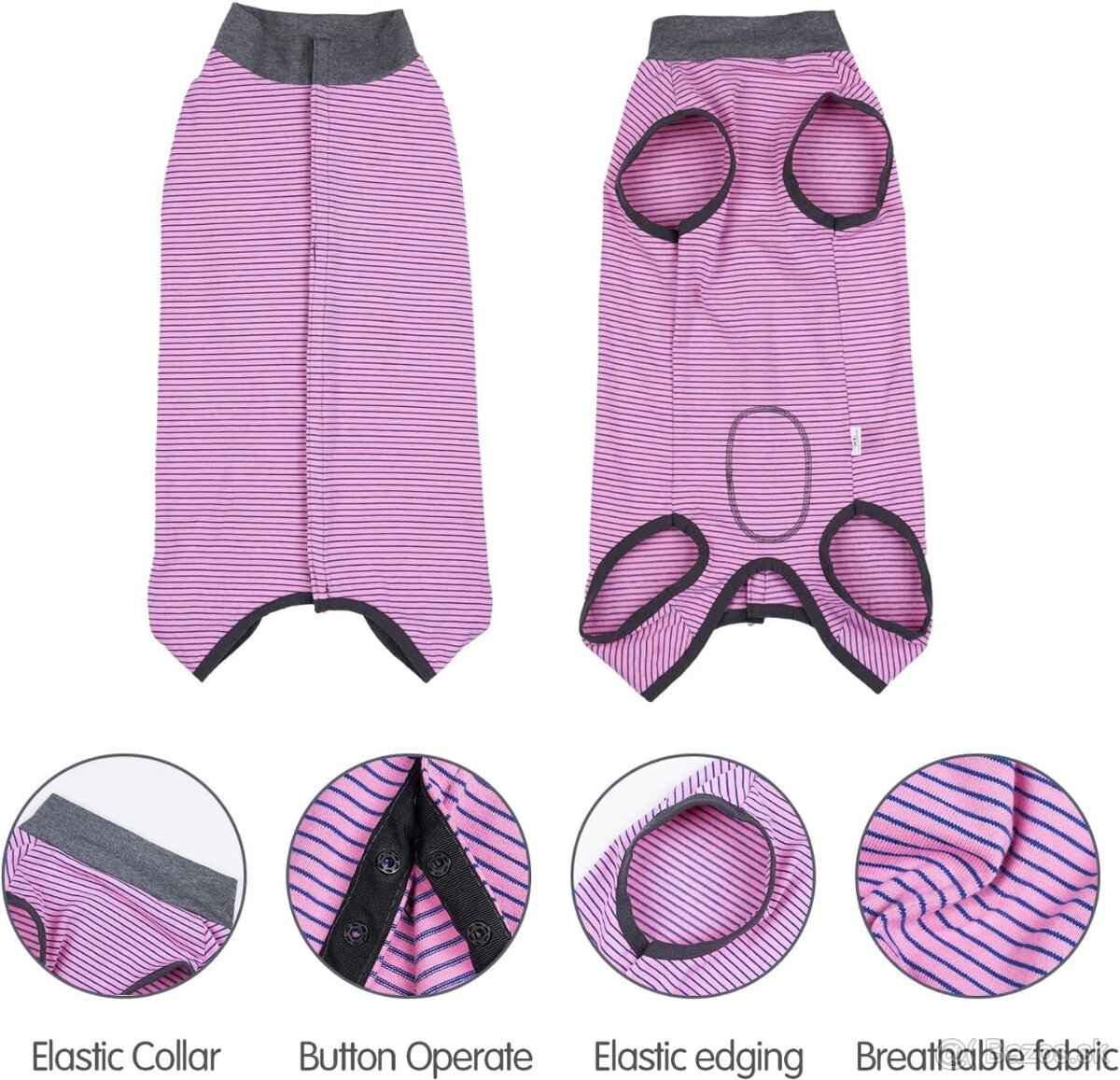 Regeneračná kombinéza pre psov, veľkosť "M" - 3