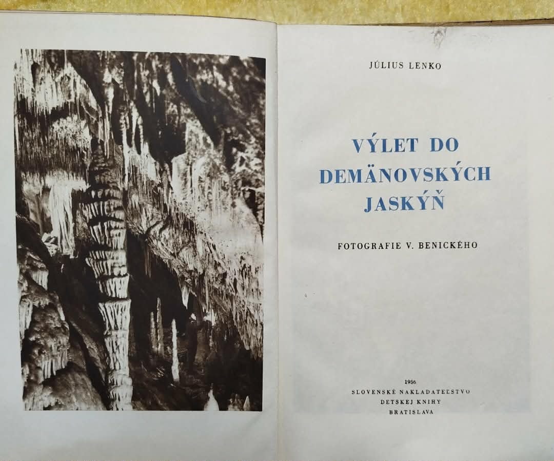 Výlet do Demänovských jaskýň--1956--Vojtech Benický, Július - 3