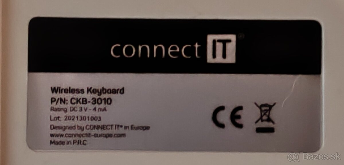 Klávesnica Connect CKB-3010 - 3