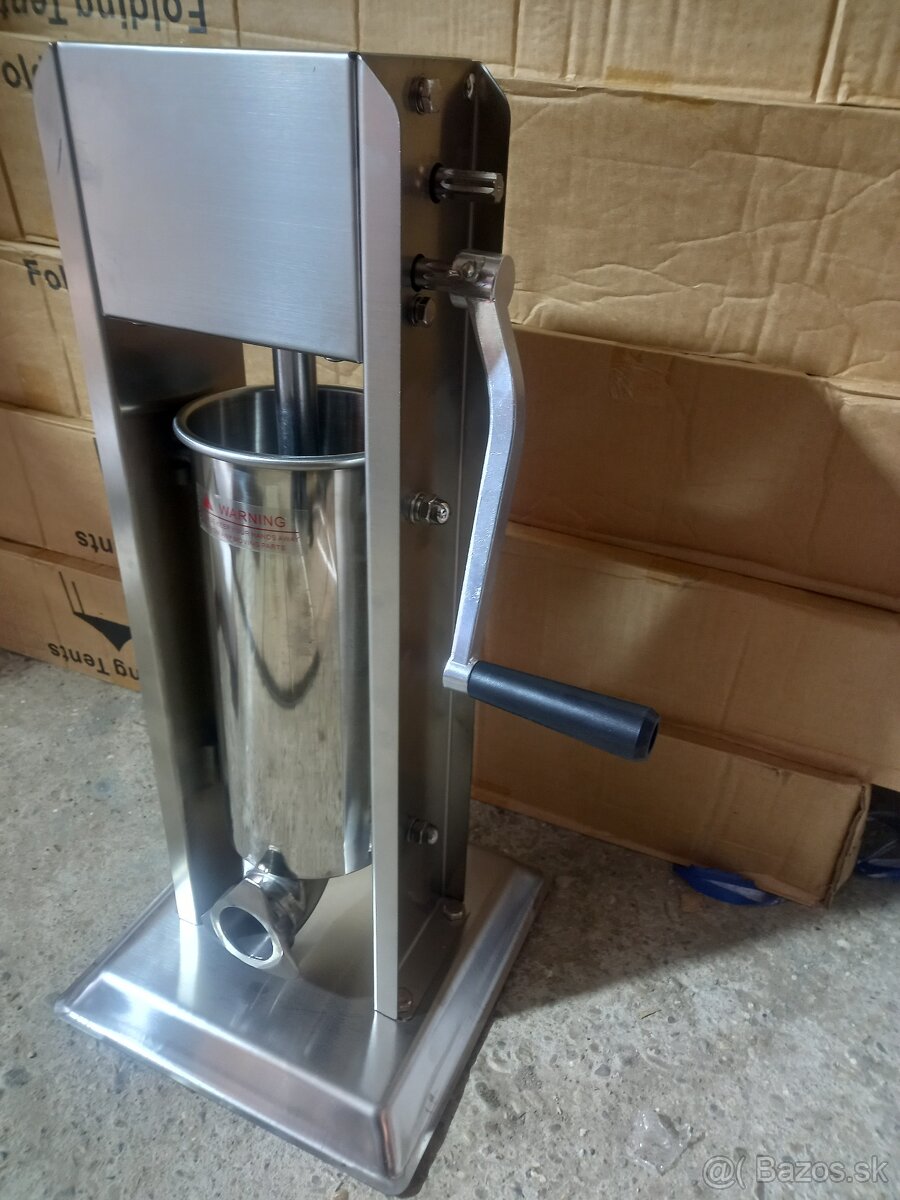 Vertikálna plnička klobás – 7L PROFI - 3