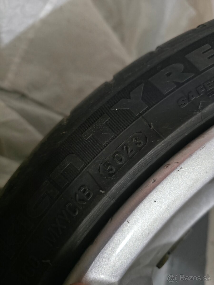 O.Z disky 5x112 R18 + pneu - 3