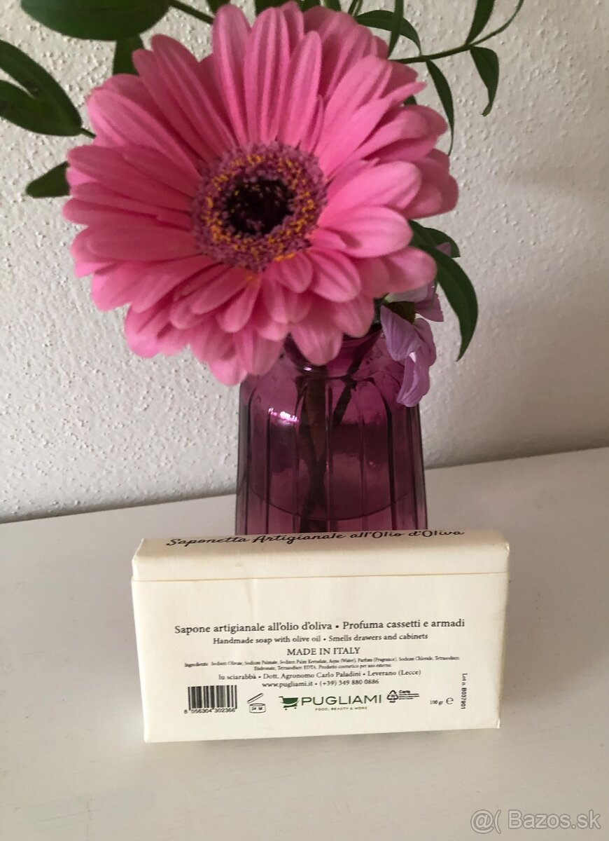Nové talianske handmade mydlo z Talianska, 100 g, 5 E - 3