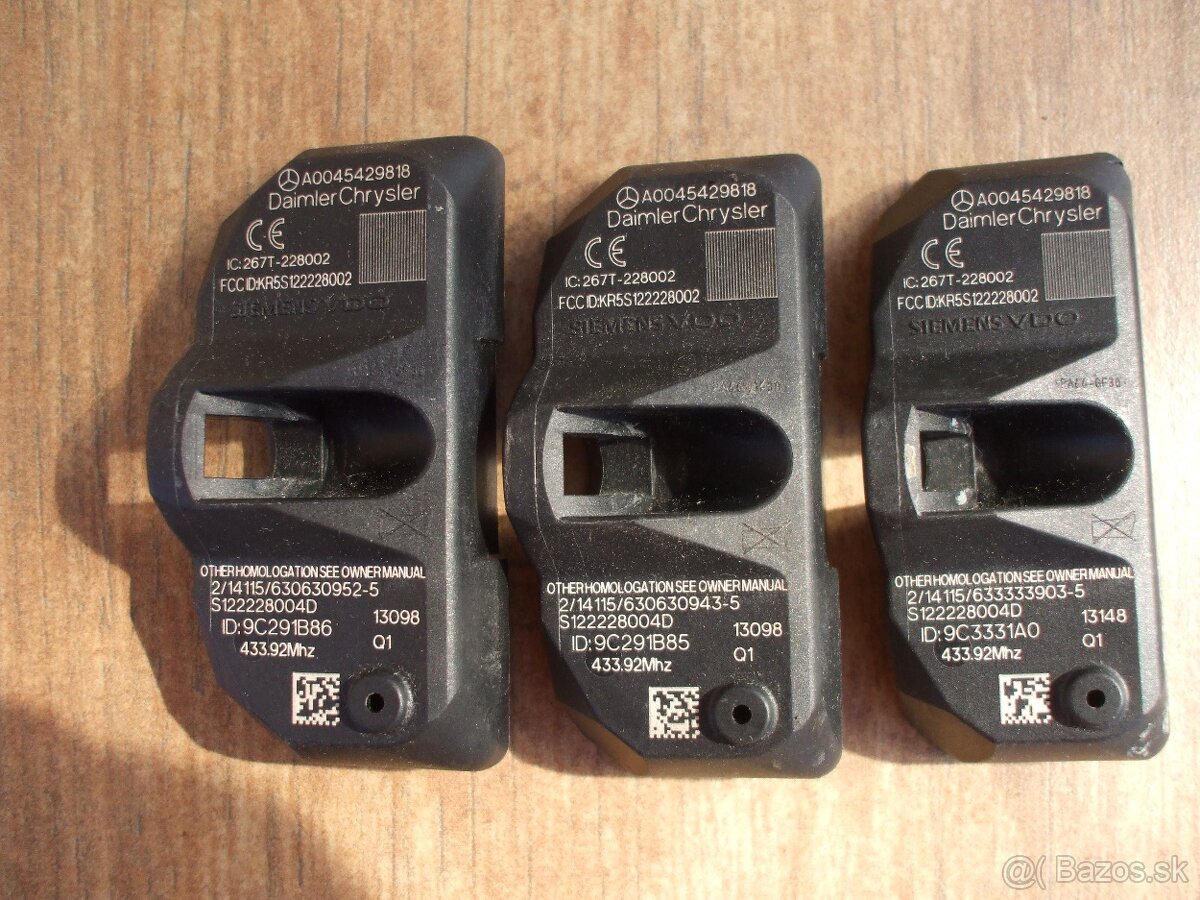 Predam senzory tlaku pnumatik Mercedes Vito - 3