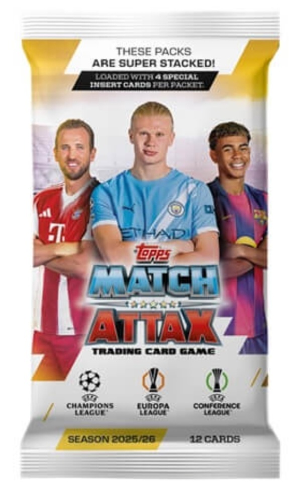 2025-2026 Topps Match Attax Booster Box CHAMPIONS LEAGUE - 3