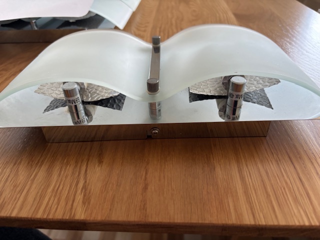 Stropné svietidlo a 2 ks bočných svietidiel ku zrkadlu - 3