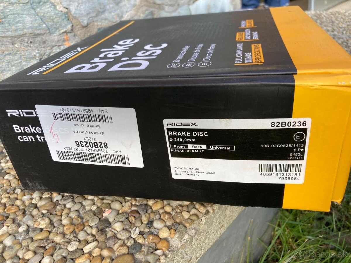 Predám brzdový kotúč RIDEX - 3