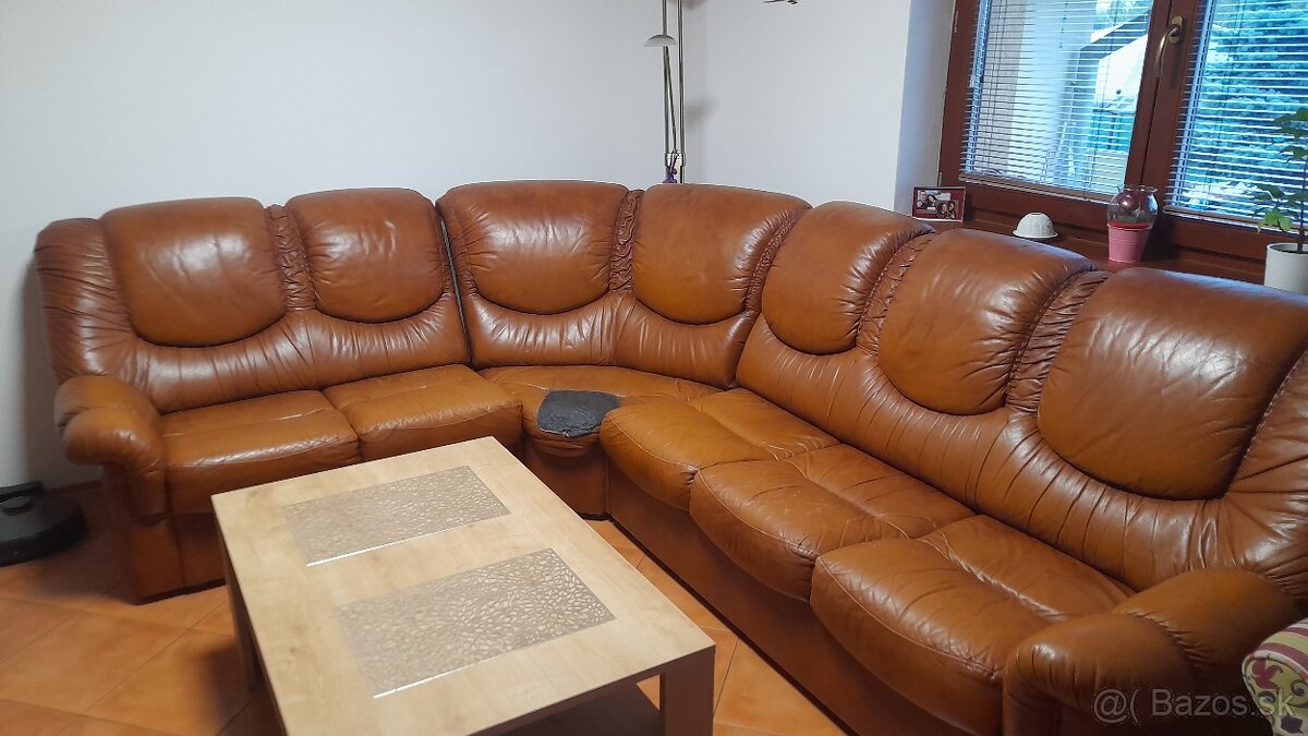 Kožená sedacia súprava - 3