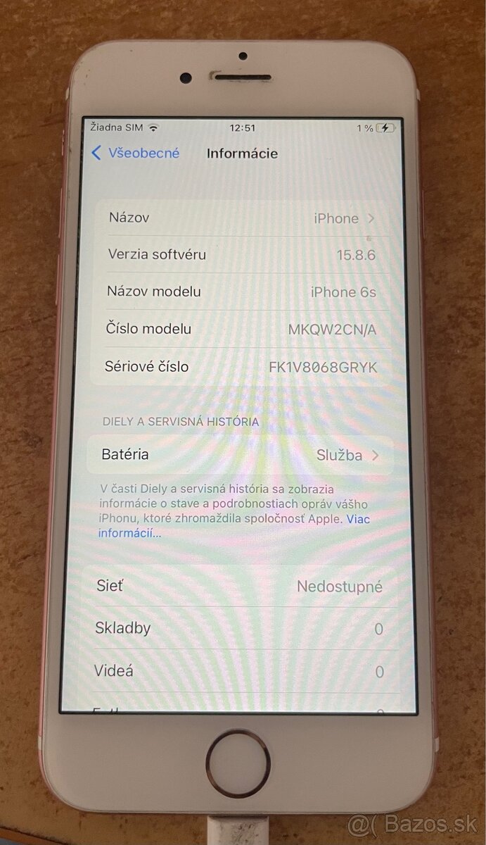iPhone 6s ružový - 3