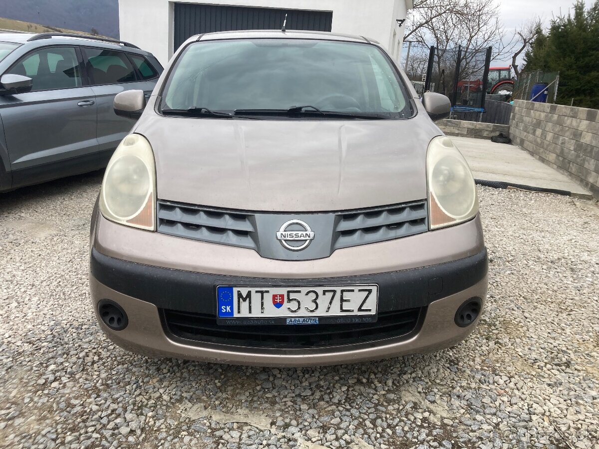 Nissan Note 2007, 1.4 benzin 65kw, klima, nová stk - 3