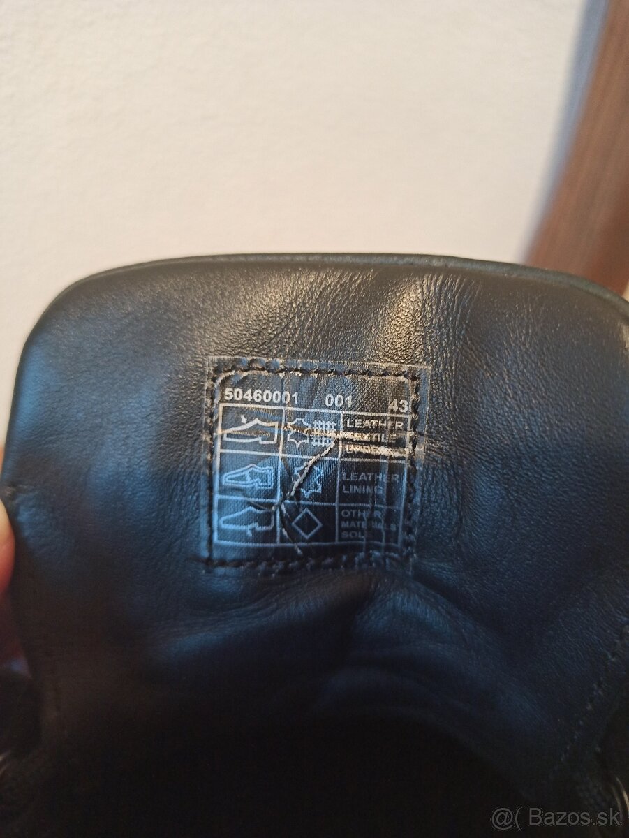 Kožené topánky Hugo Boss - 3