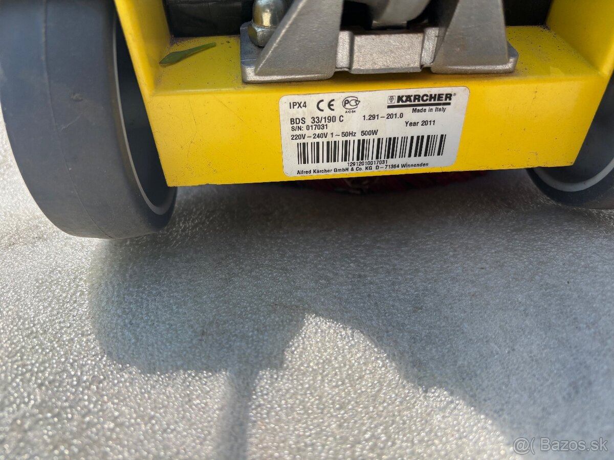 Karcher kefový podlahový čistič - 3