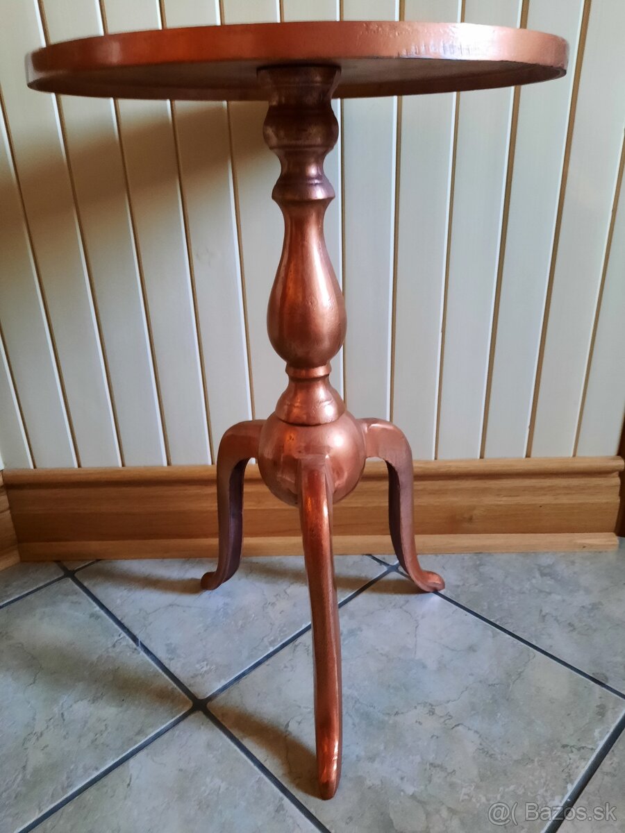 Trendový medený stolík - 3