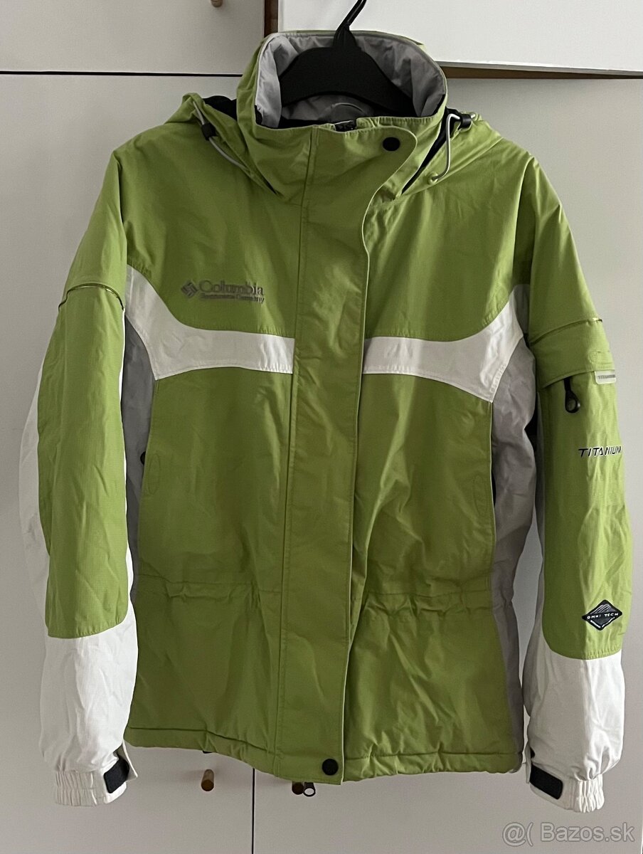 Damska vodeodolna bunda Columbia Titanium. Velkost S. - 3