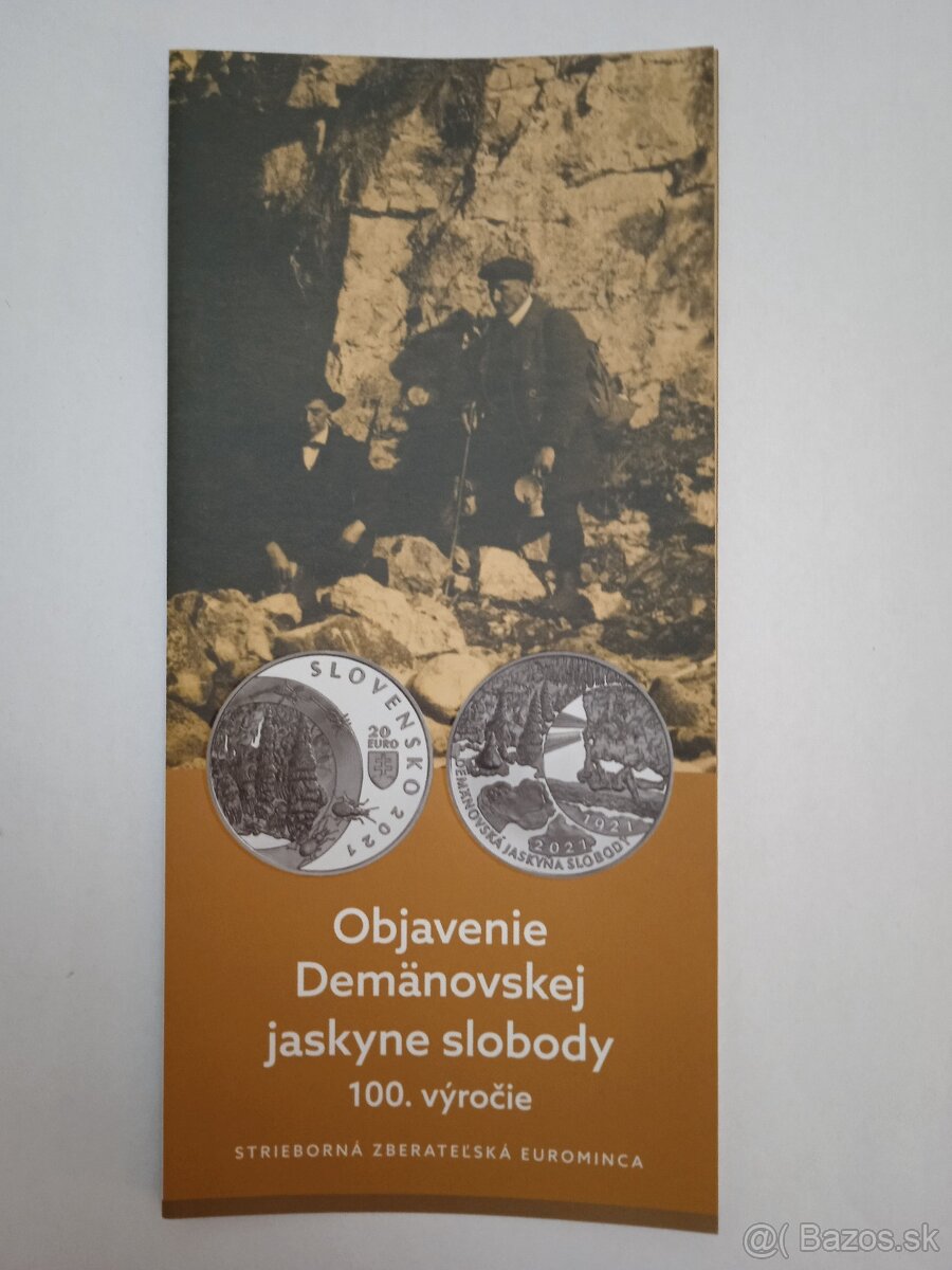 20 EUR - Demänovská jaskyňa slobody BK - 3