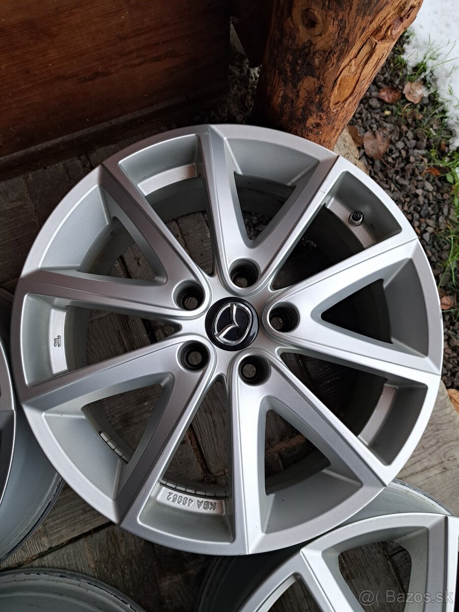 Elektrony Mazda 17 - 5x114,3 plus snimace a krytky mazda - 3
