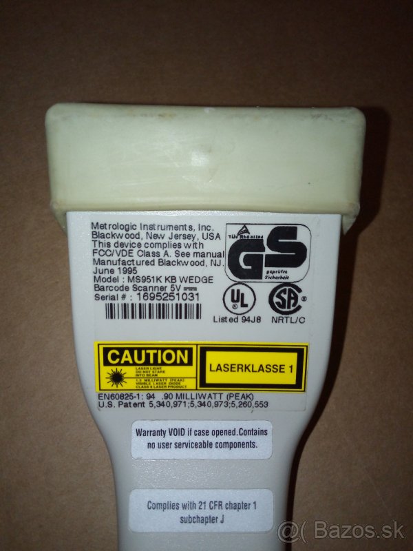 Skener čiarových kódov - 3