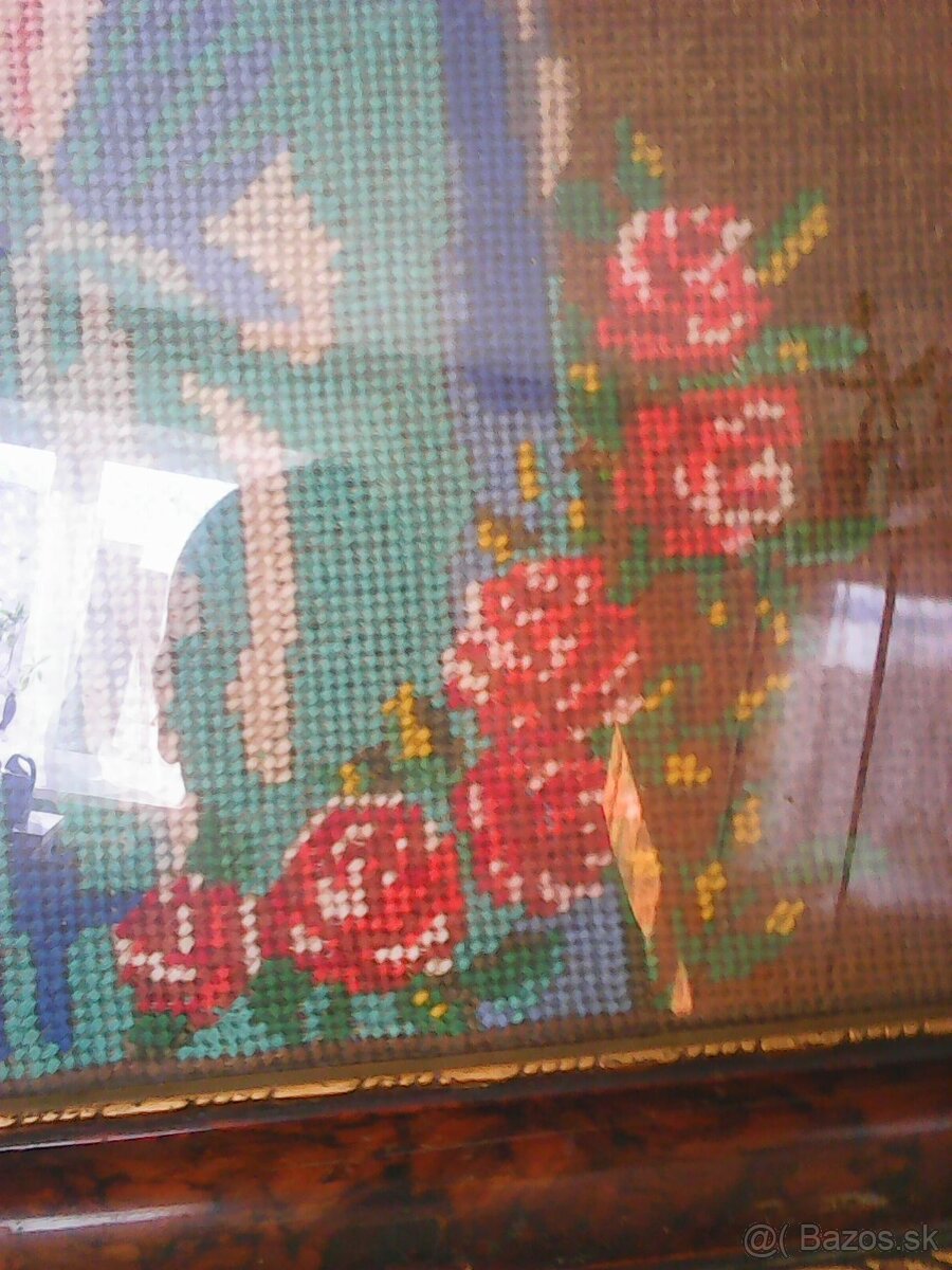 maria matka vysivany obraz gobelin - 3