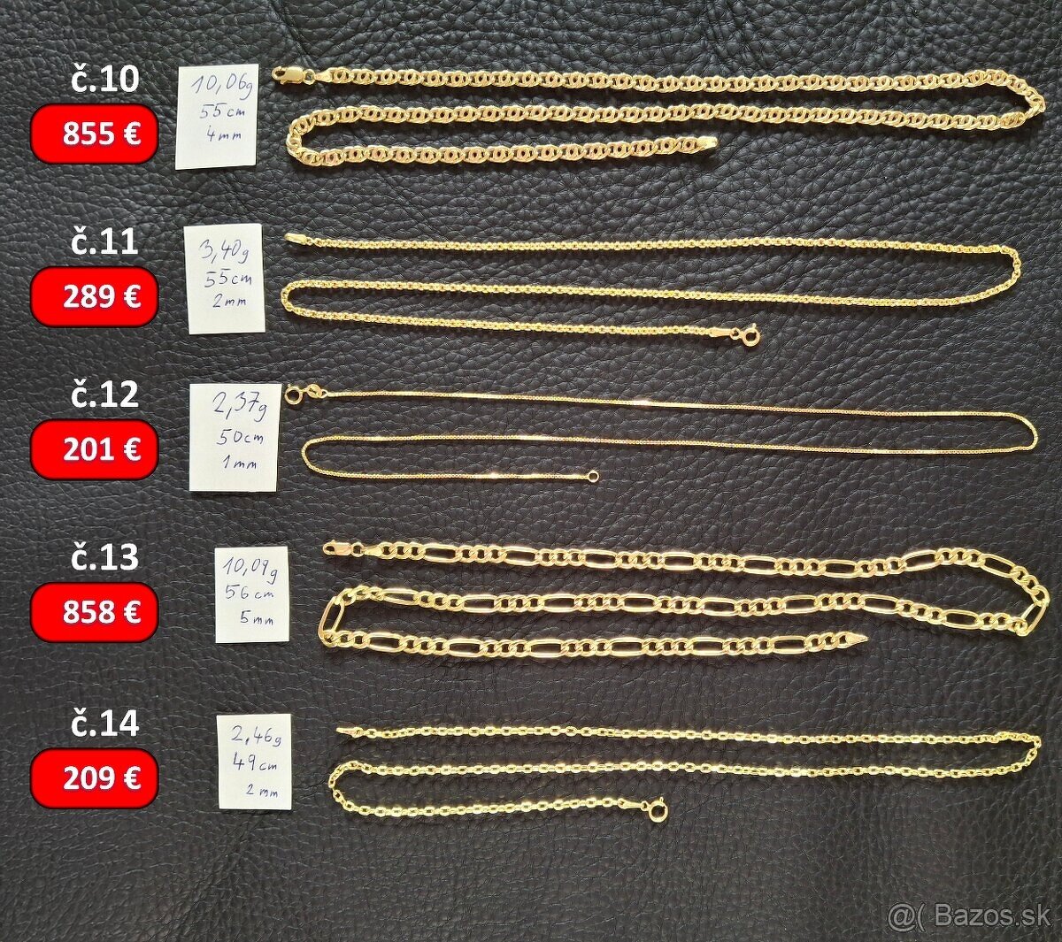 Nová zlatá retiazka - 3