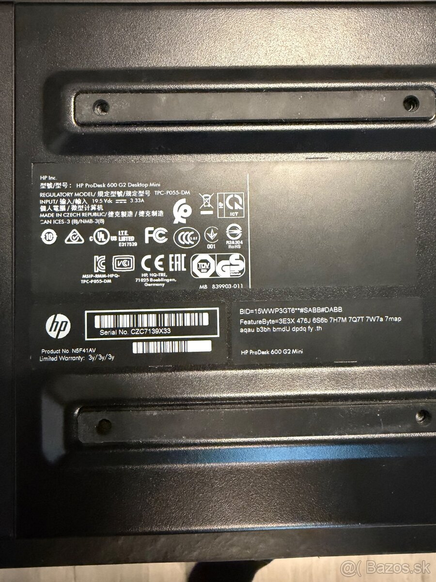 Lenovo ThinkCentre M73 a HP ProDesk 600 G2 Mini - 3