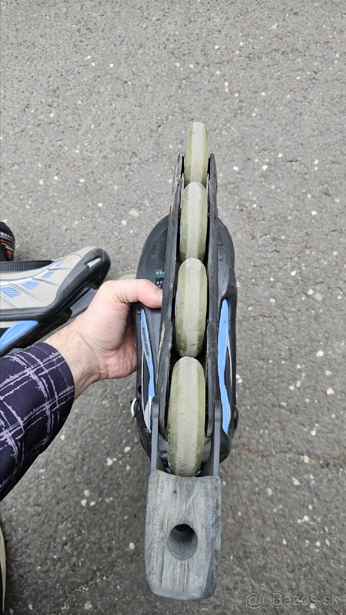 Inline kolieskové korčule rollerblade stav nových - 3