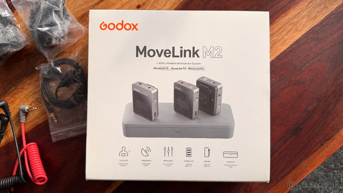 Predám set GODOX Movelink M2 + rúčka ML-H - 3
