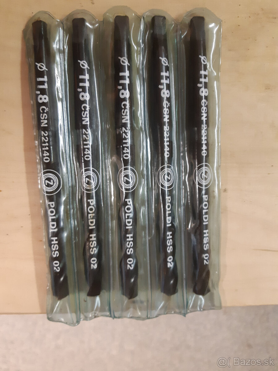 Vrtáky s kužeľovou stopkou HSS ČSN 221140 - 3