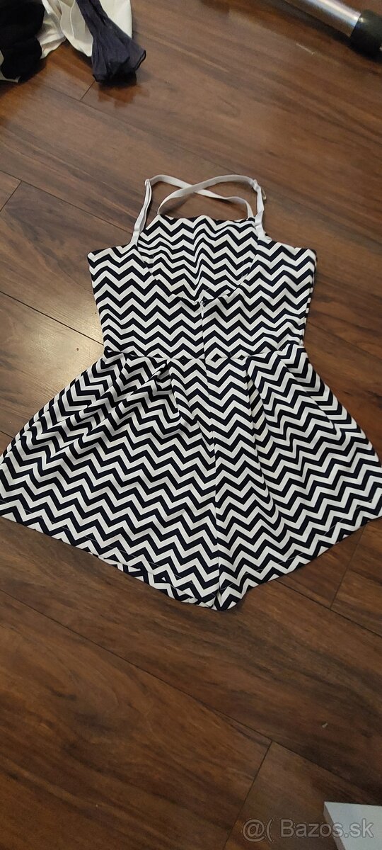 Nohavicové šaty - 3